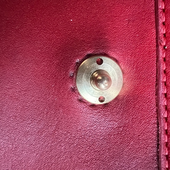Authentic Coach RARE red vintage Derby bag. Style #9904. - Picture 12 of 14